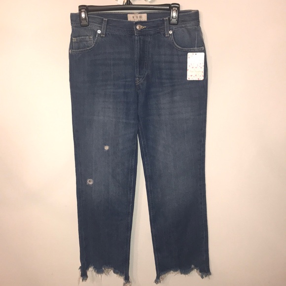 π₯HPπ₯Free People Maggie straight leg jeans.π₯ - Picture 5 of 9